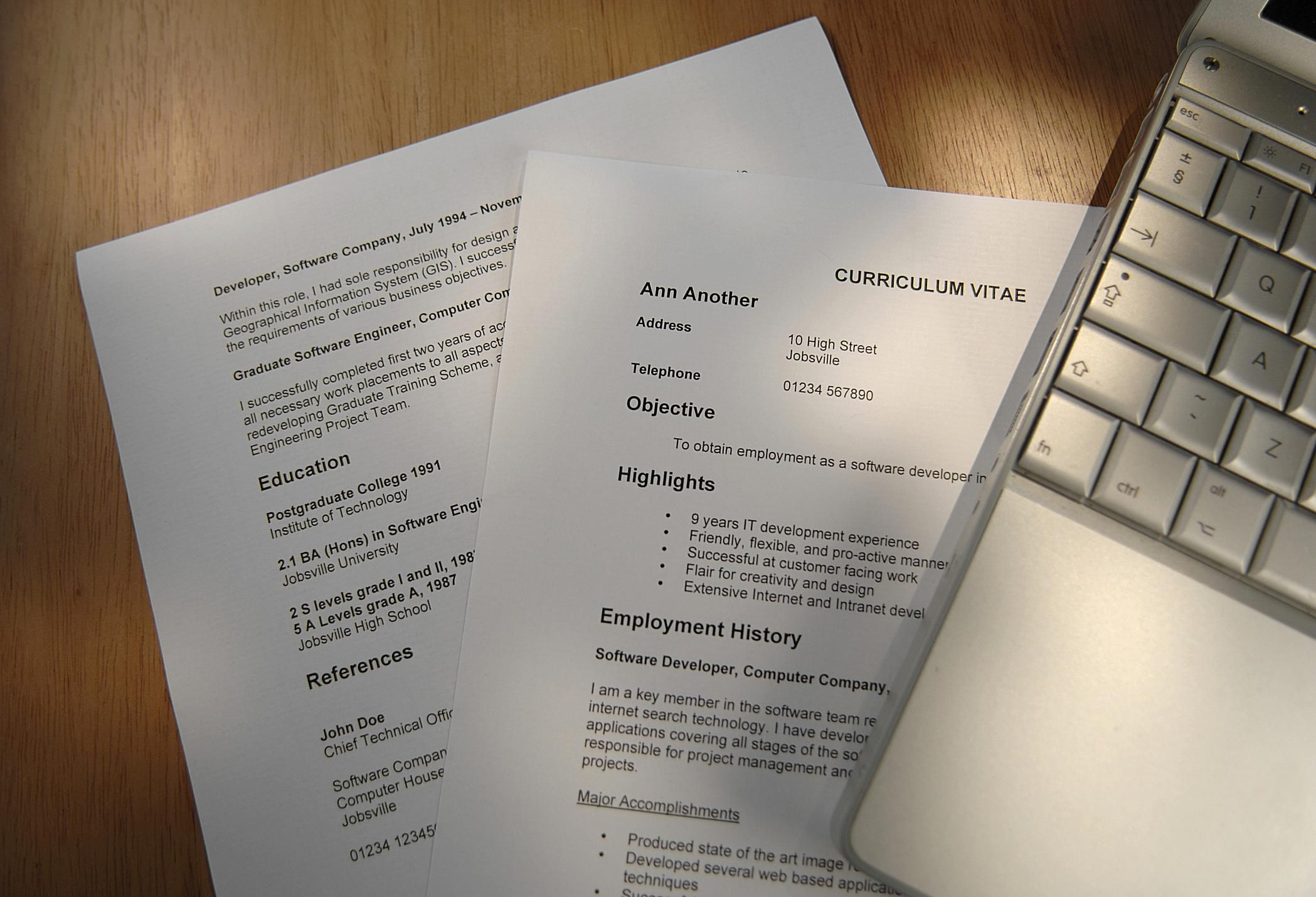CV Templates for all Job Fields in Kenya 2024